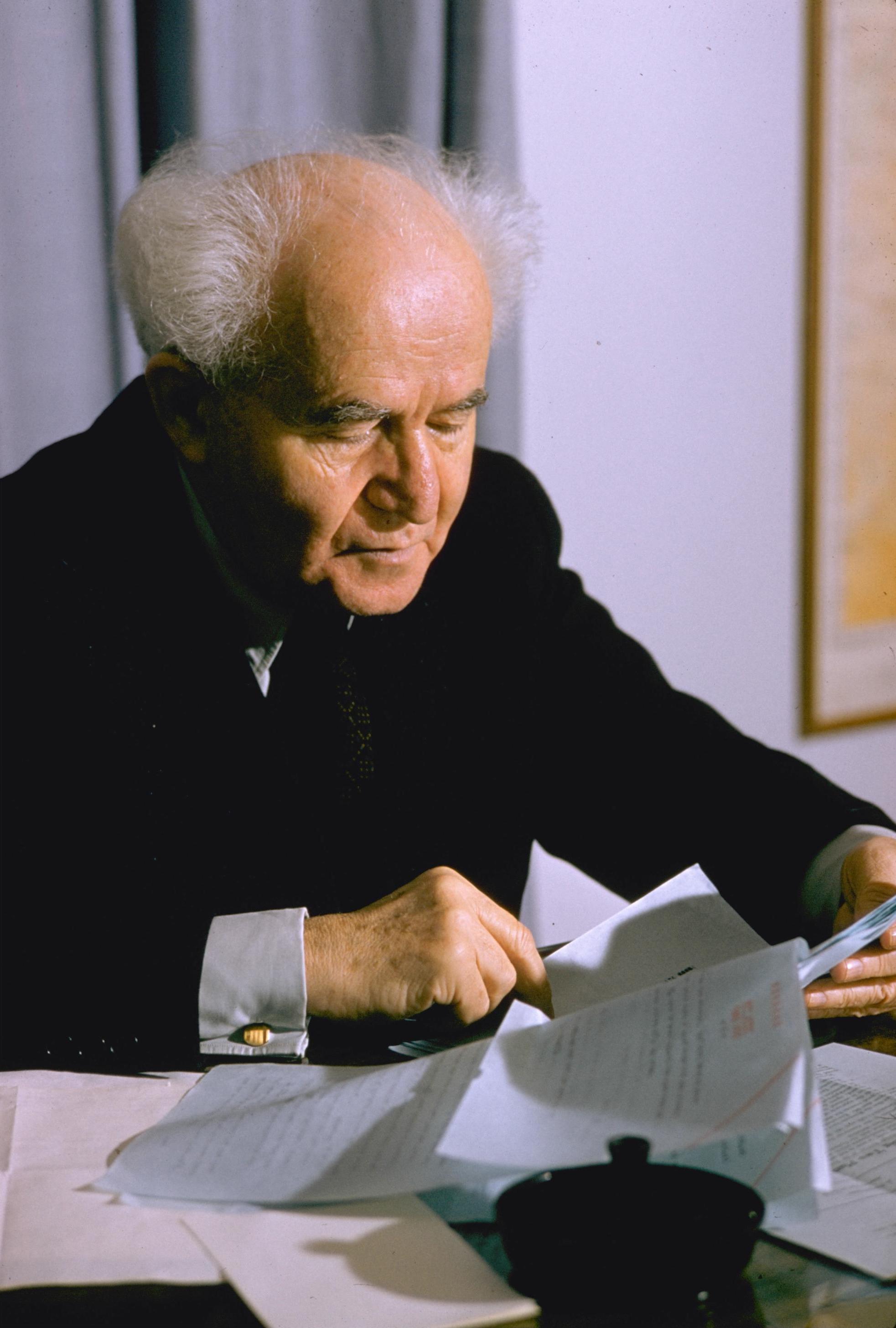 David Ben-Gurion photo