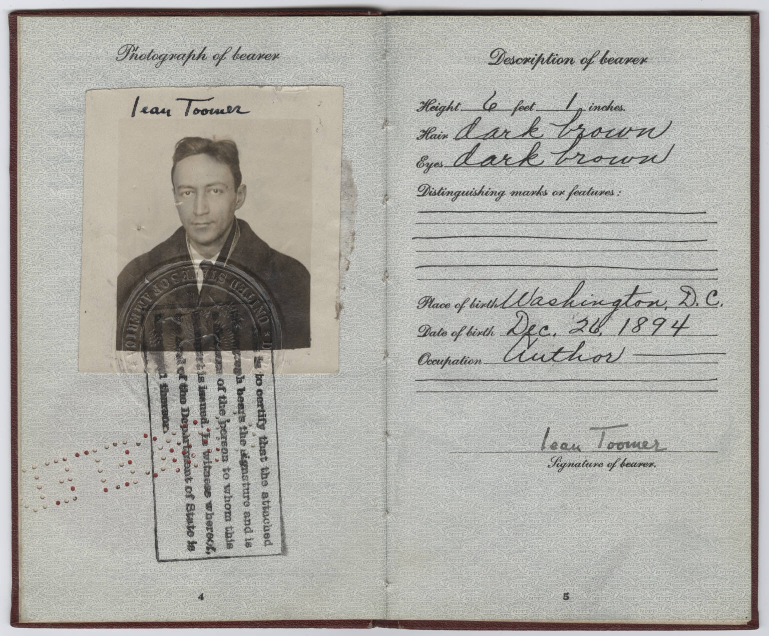 Jean Toomer photo