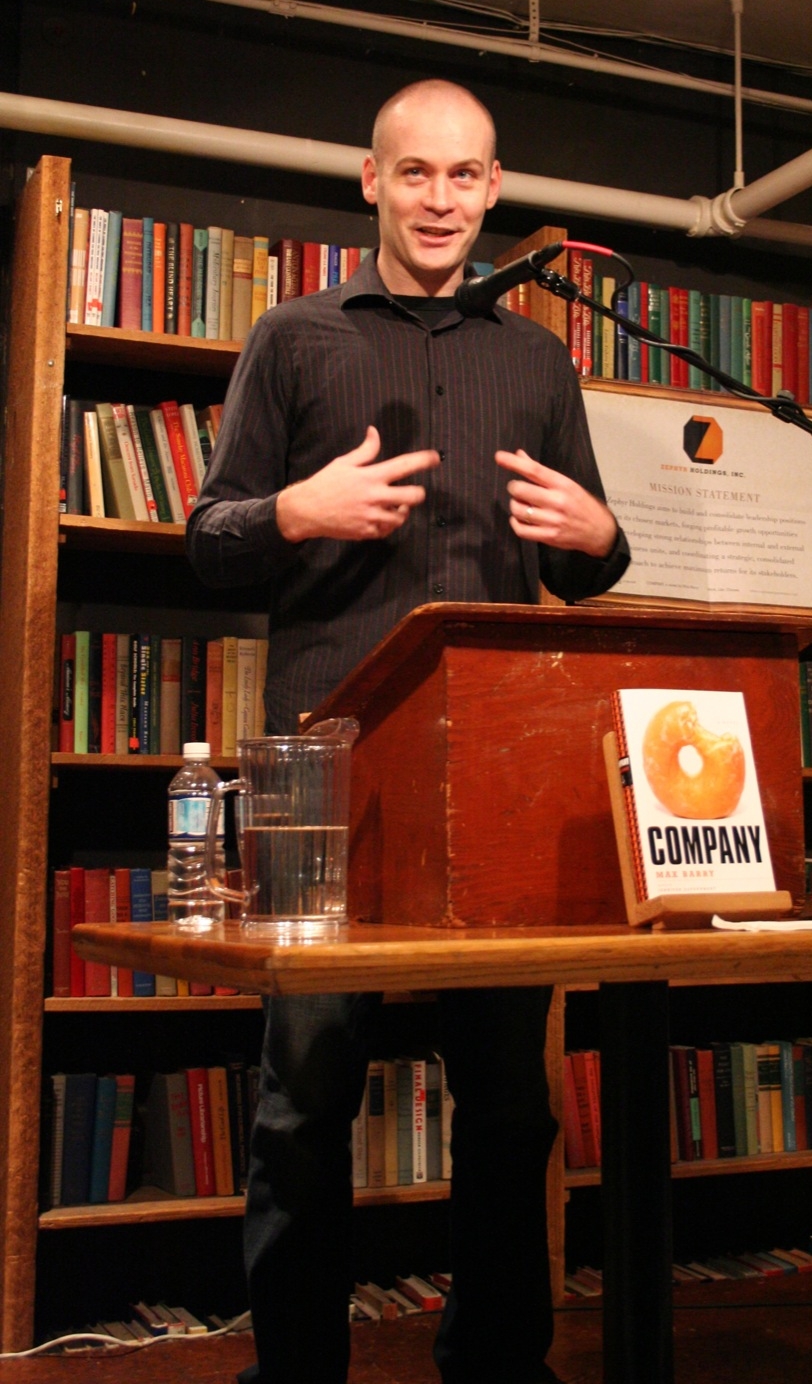 Max Barry photo