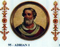 Papa Adriano I photo