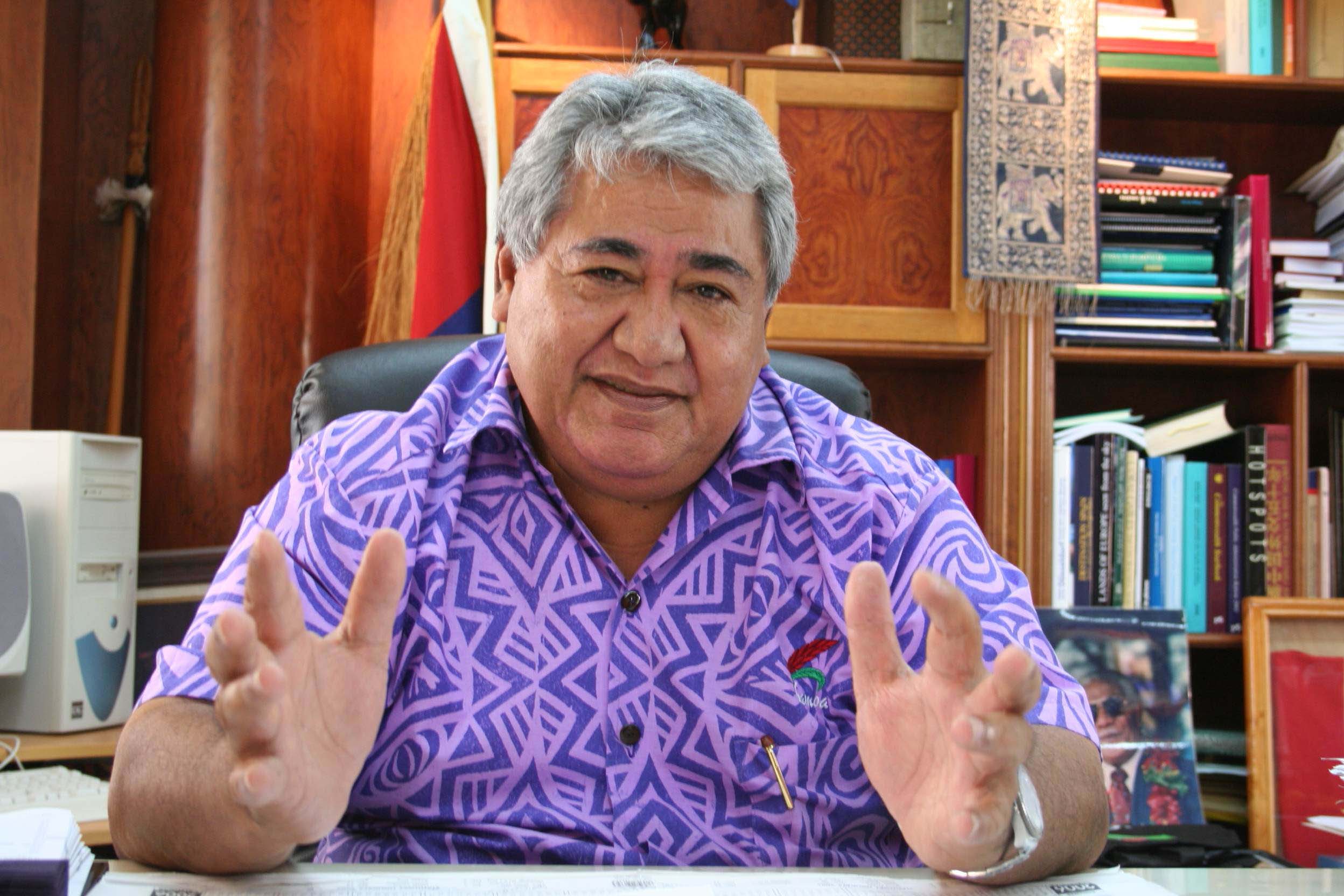 Tuilaepa Aiono Sailele Malielegaoi photo