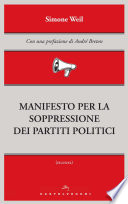 Manifesto per la soppressione dei partiti politici