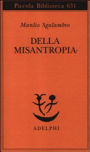 Della misantropia