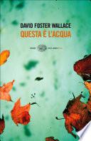 Questa è l'acqua