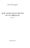 Quer pasticciaccio brutto de via Merulana
