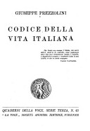 Codice della vita italiana