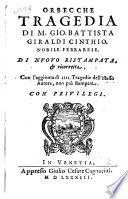 Orbecche