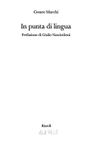 In punta di lingua